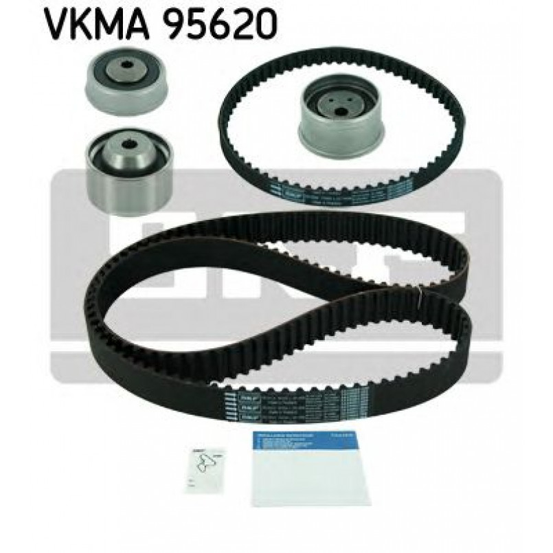 VKMA 95620 SKF Комплект (ремінь+ролики)
